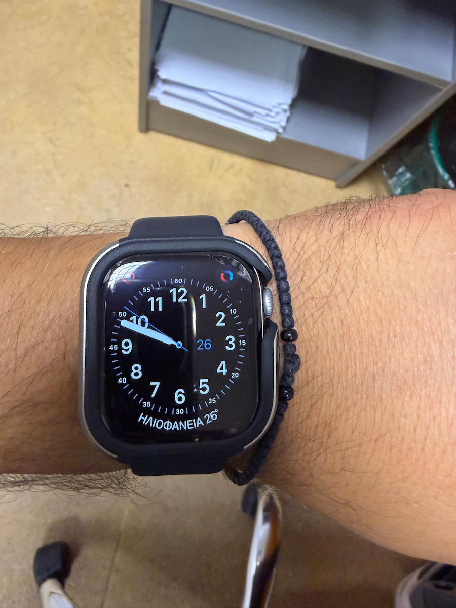 Uniq Μεταλλική Θήκη σε Ασημί χρώμα για Apple Watch Series 46mm