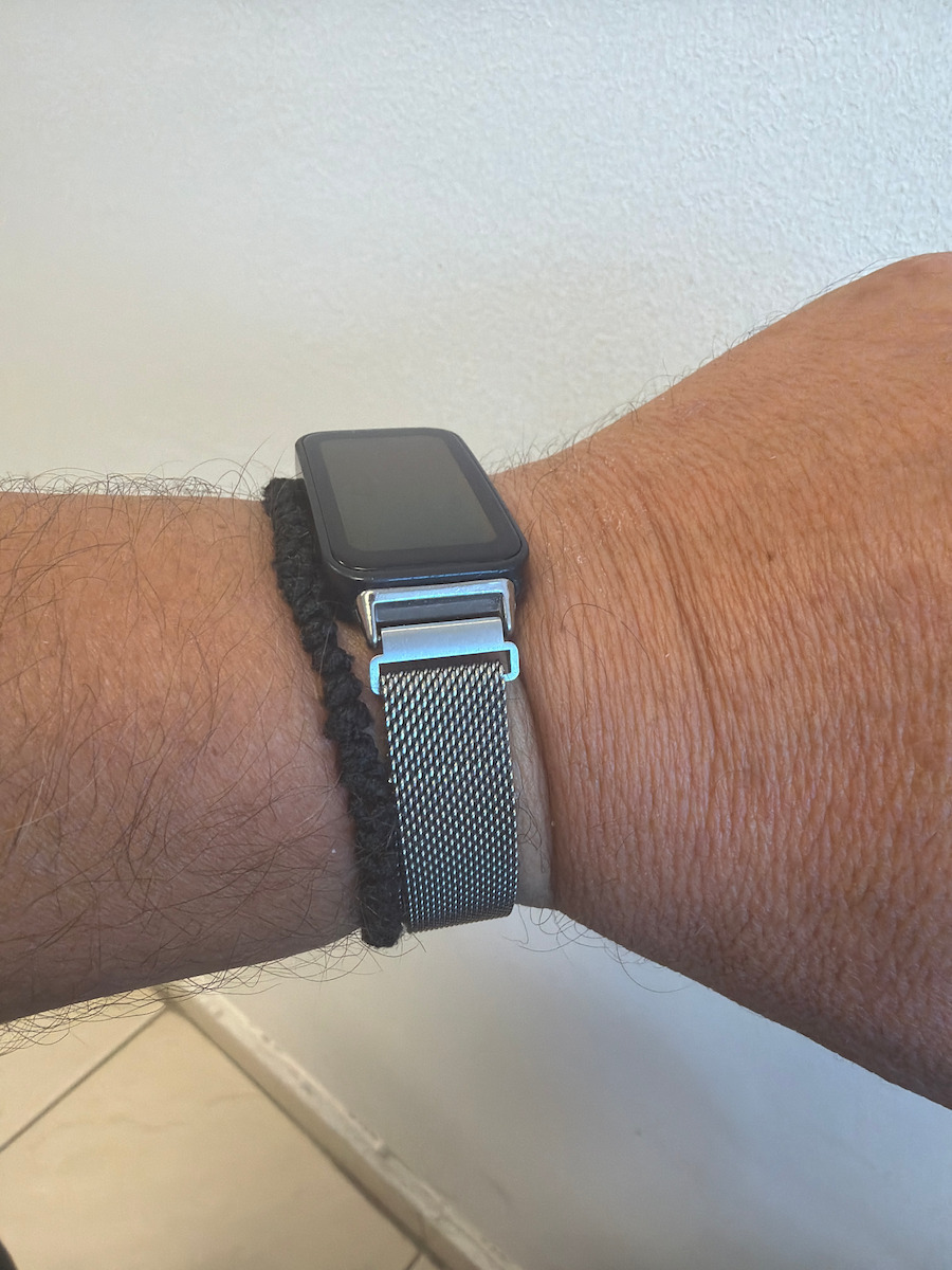 Curea Oțel inoxidabil Argintiu (Huawei Band 8)