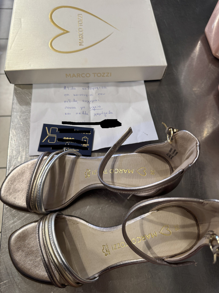 Damen Sandalen Rosa Gold
