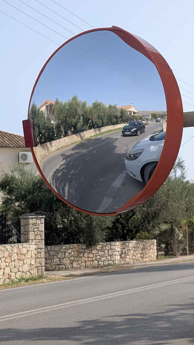 Next Systems Plastic Traffic Mirror Orange