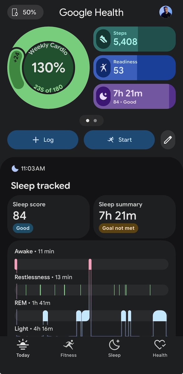Google Fitbit Air Obsidian