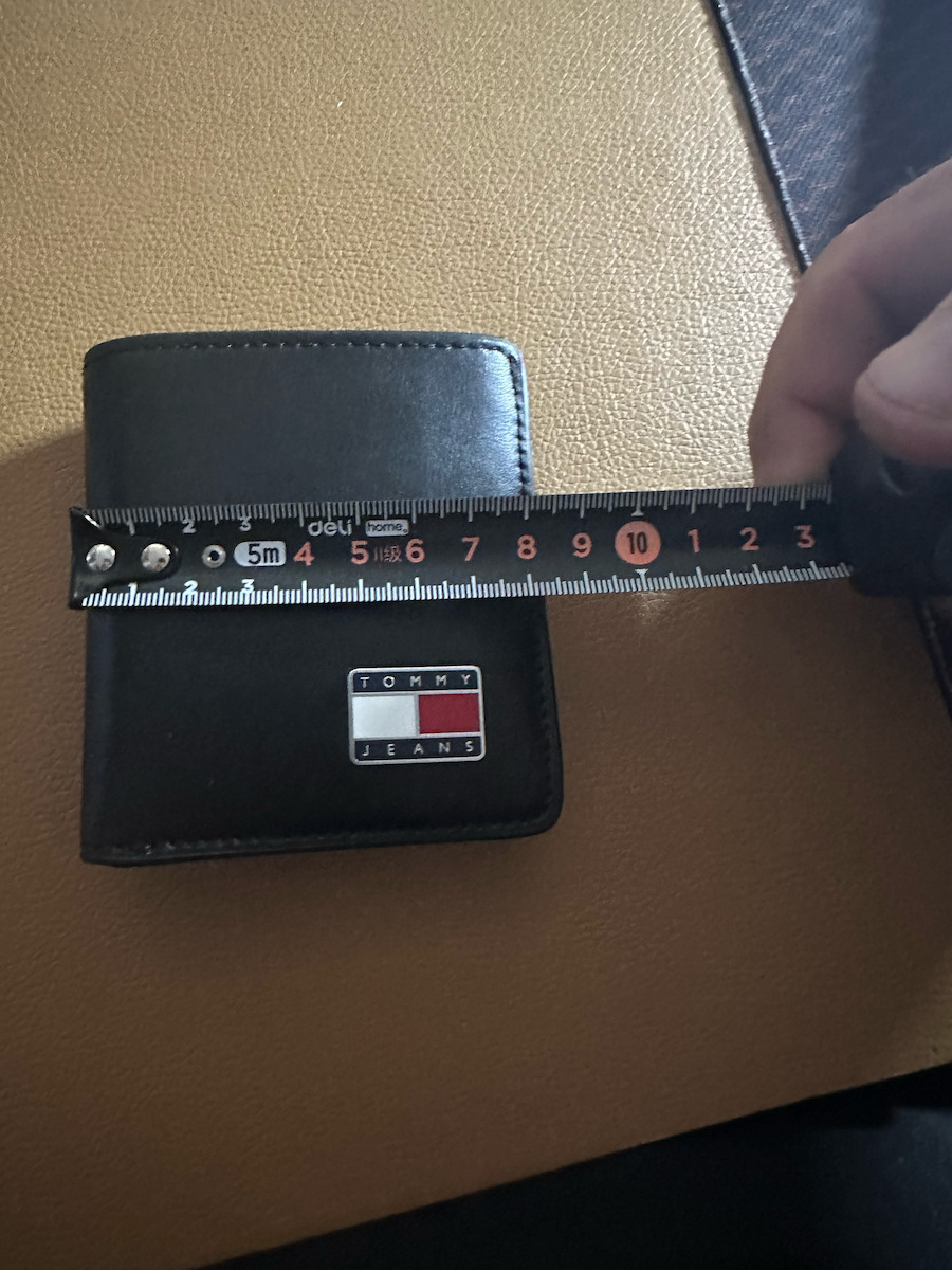 Leather Men's Wallet with RFID Black