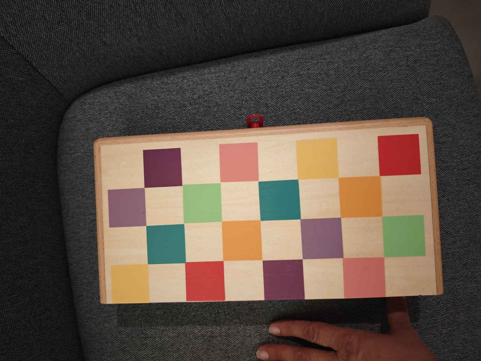 Svoora Table/Șah din Lemn cu Pioni