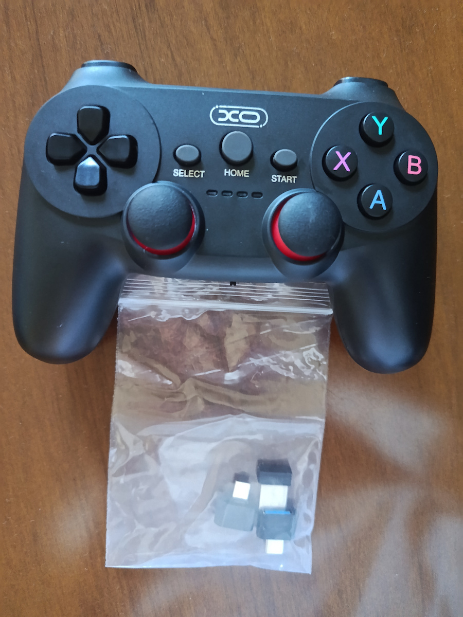 XO 249-0255 Безжичен Геймпад за Android / PC / PS3 Черен