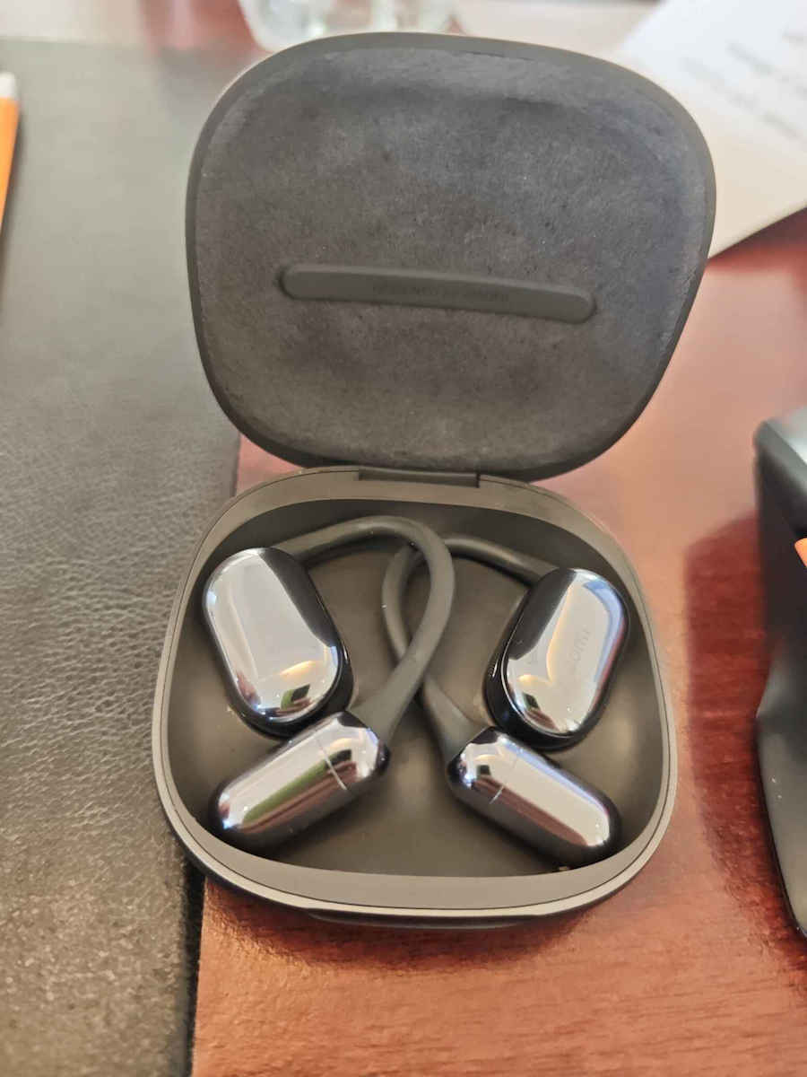 Xiaomi OpenWear Stereo Pro Open Ear Bluetooth Handsfree Earphones with Sweat Resistance and Charging Case Sand Gold