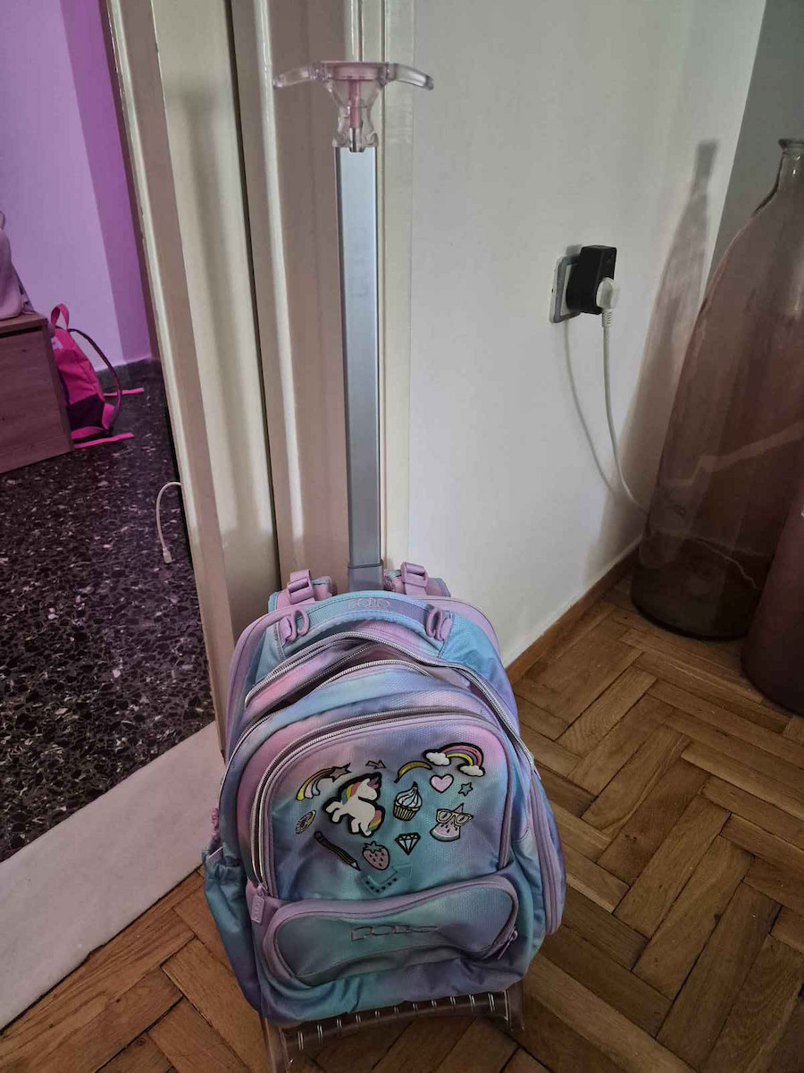 Polo Freely Ученическа раница тип куфар за основно Розова 25 л 31 x 18 x 44 см 2026