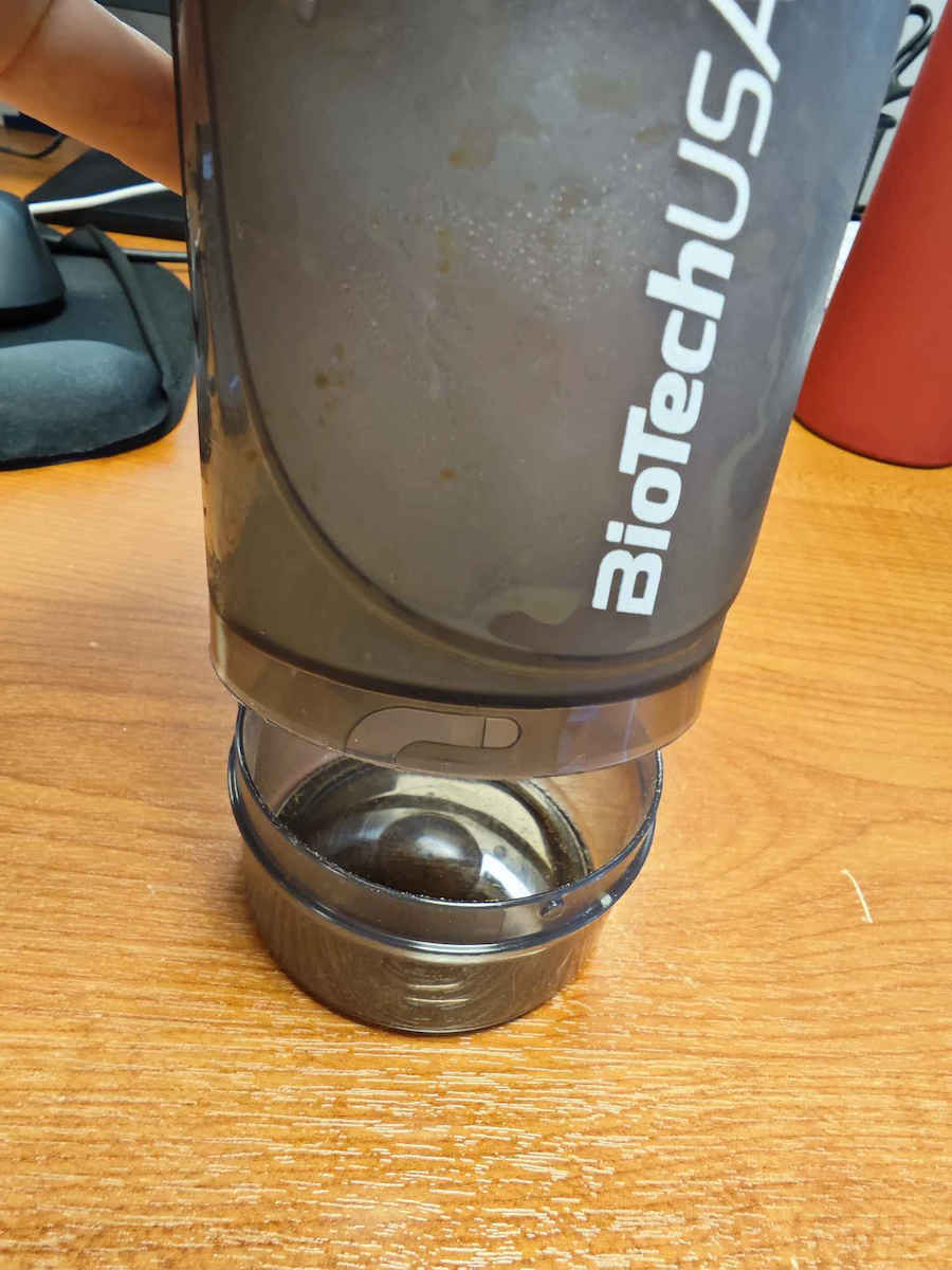Biotech USA Wave+ Nano Shaker Protein 300ml Kunststoff Weiß