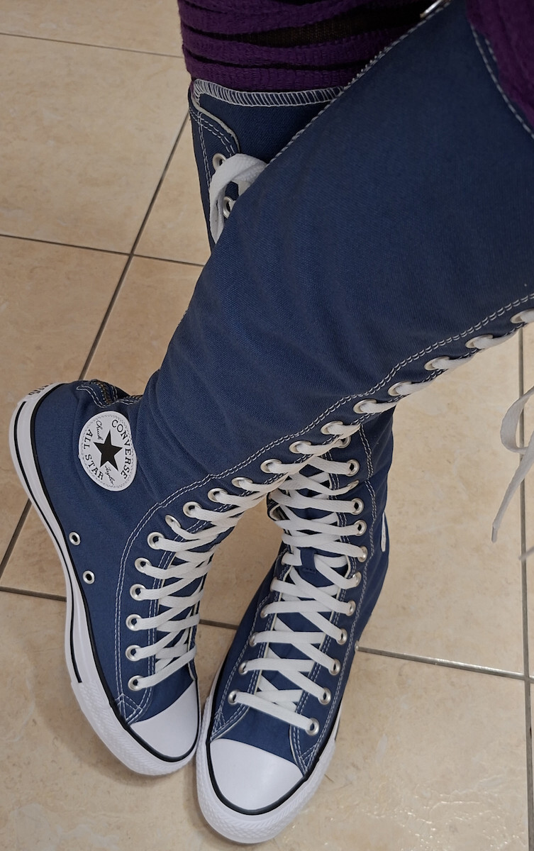 Chuck Taylor Дамски Сникърси Сини