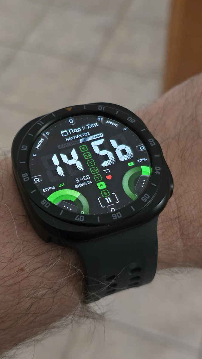 Samsung Galaxy Watch Ultra 2 Титан 47mm Водоустойчив с eSIM и Пулсомер (Титаниево Сребрист)