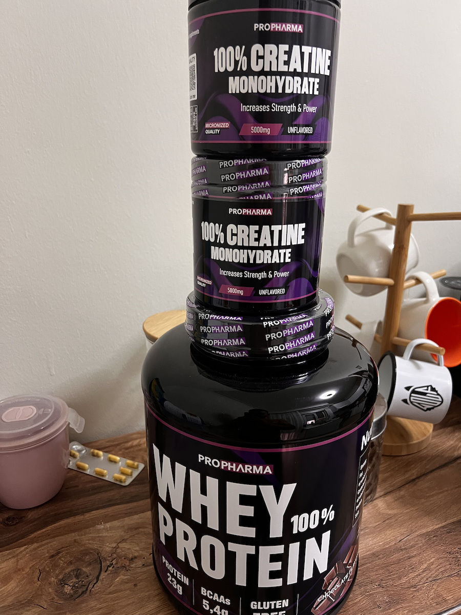 ProPharma 100% Whey Proteină Din Zer Fără gluten cu Aromă Alune de pădure 2kg
