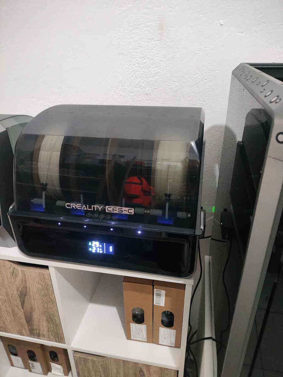 Creality Cfs-c Multicolor Filament System 4 Colors K1c K1max K1 K1 Se Easy Upgrade 1002120010