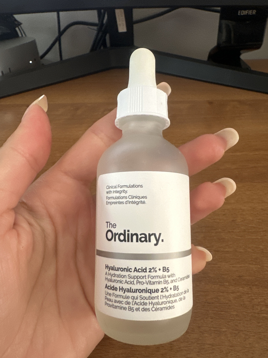 The Ordinary Hyaluronic Acid 2% + B5 Moisturizing & Anti-aging Serum Face with Hyaluronic Acid & Vitamin B5 for Firming 60ml