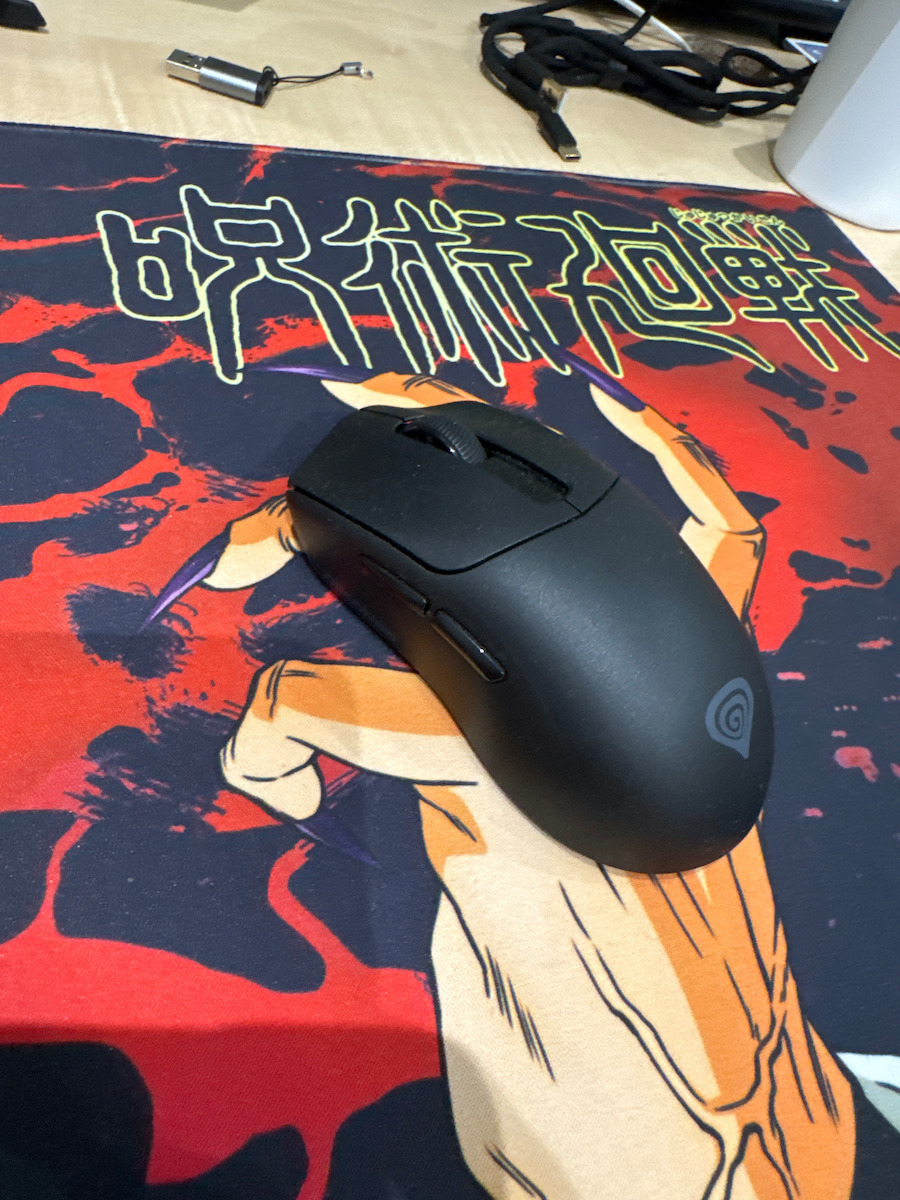 Genesis Zircon Drahtlos Gaming Gaming Maus 10000 DPI Schwarz