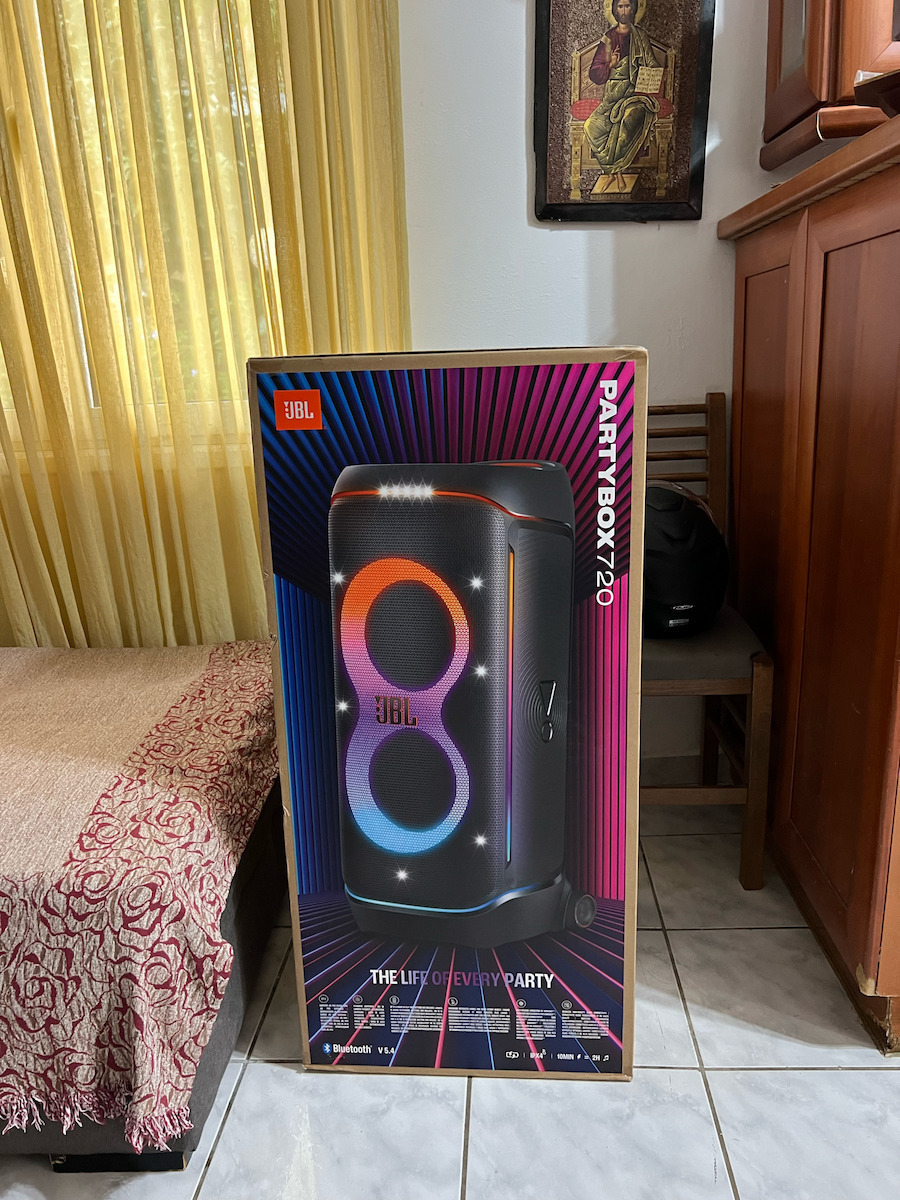 JBL Ηχείο Partybox 720 JBLPARTYBOX720EU Μαύρο
