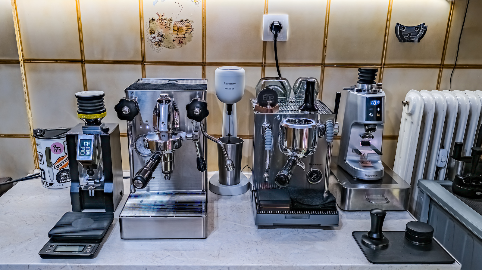 Μηχανή Espresso 3000W Πίεσης 20bar Ασημί R-98350