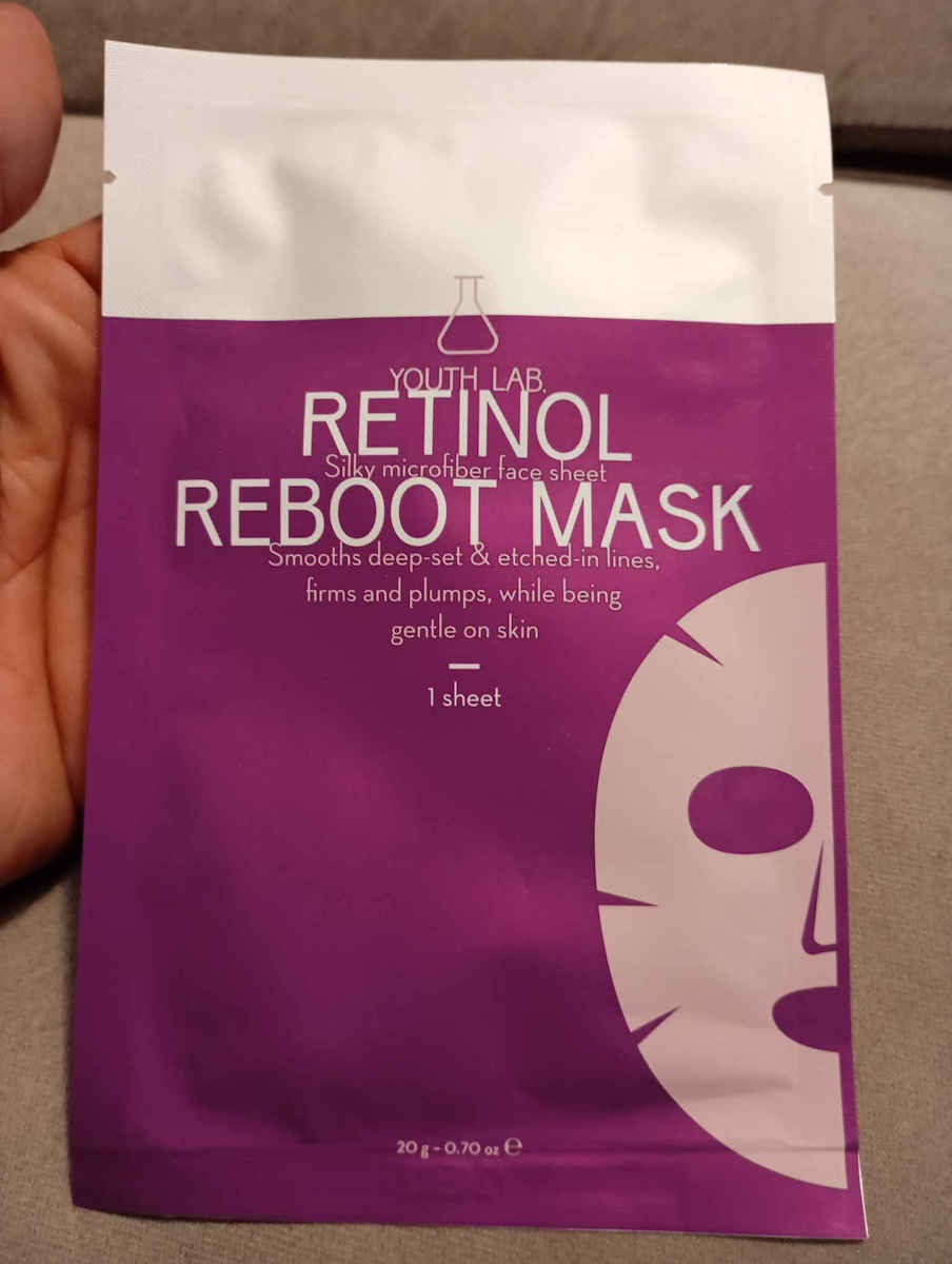 Youth Lab. Retinol Reboot Stoffmaske 4 Stück