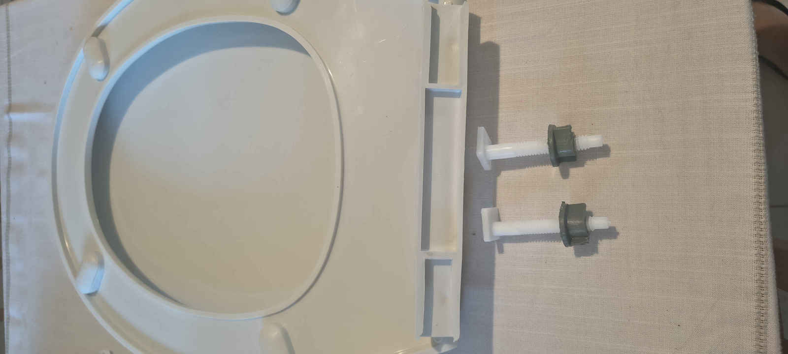 Bega Plast Ιθάκη Καπάκι Λεκάνης Πλαστικό 42x35.5cm Λευκό