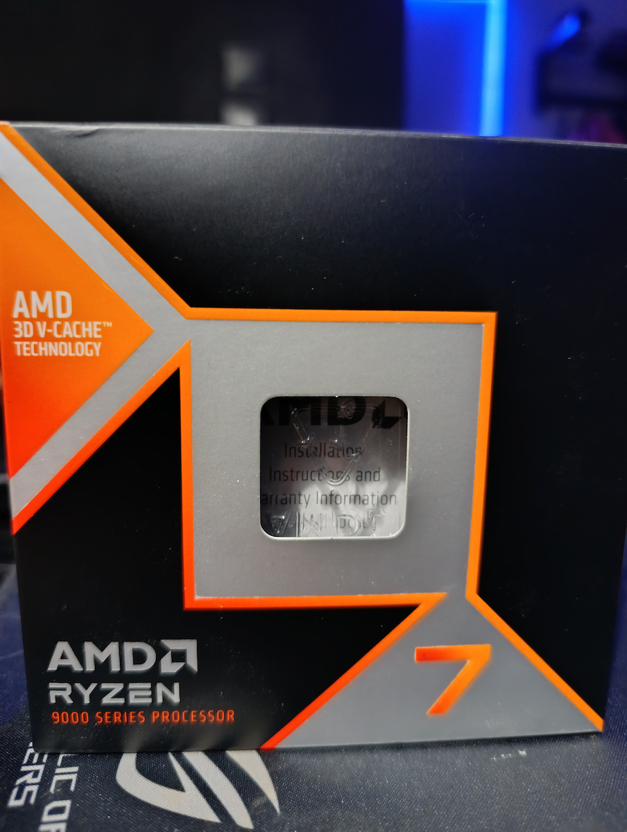 AMD Ryzen 7 9850X3D 4.7GHz Processor 8 Cores For Socket AM5 Tray