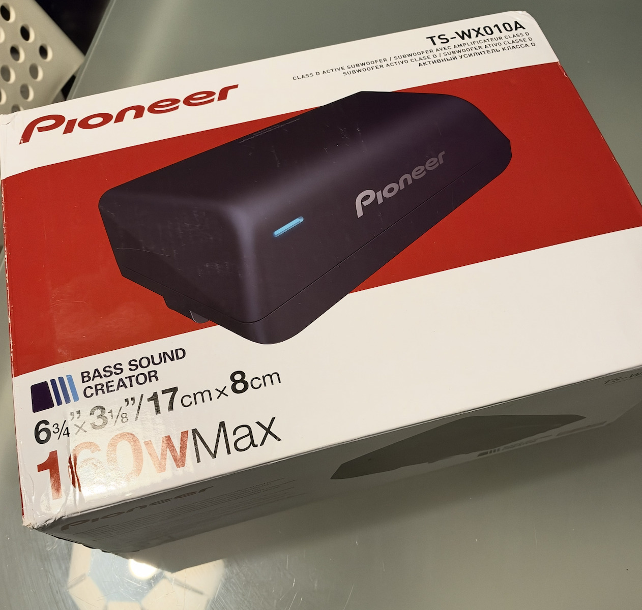Pioneer Subwoofer Αυτοκινήτου Επίπεδο 50W RMS 4ohm