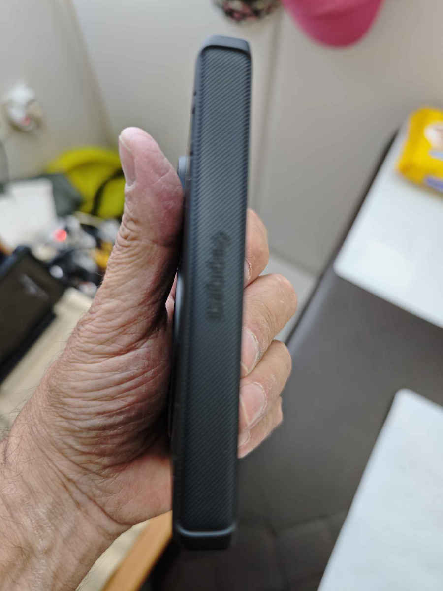Spigen Slim Armor Pro S Задна корица Силикон / Пластмаса Черен (Galaxy Z Fold8)