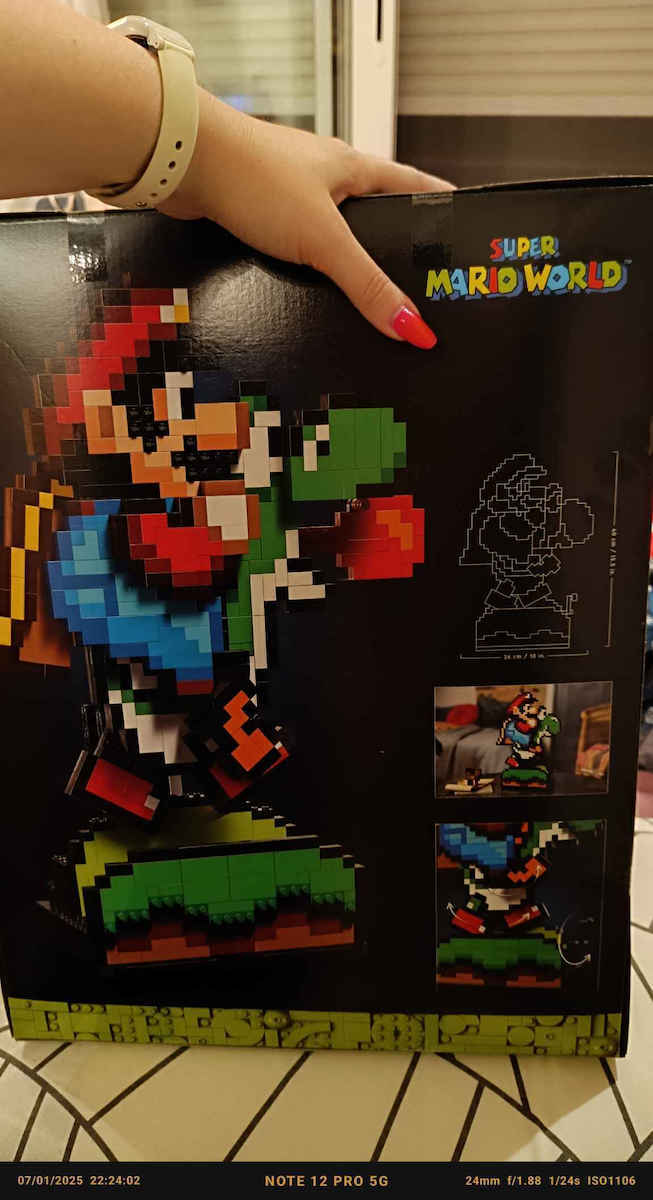 Super Mario World Mario & Yoshi Pentru 18+ Ani 1215 Bucăți