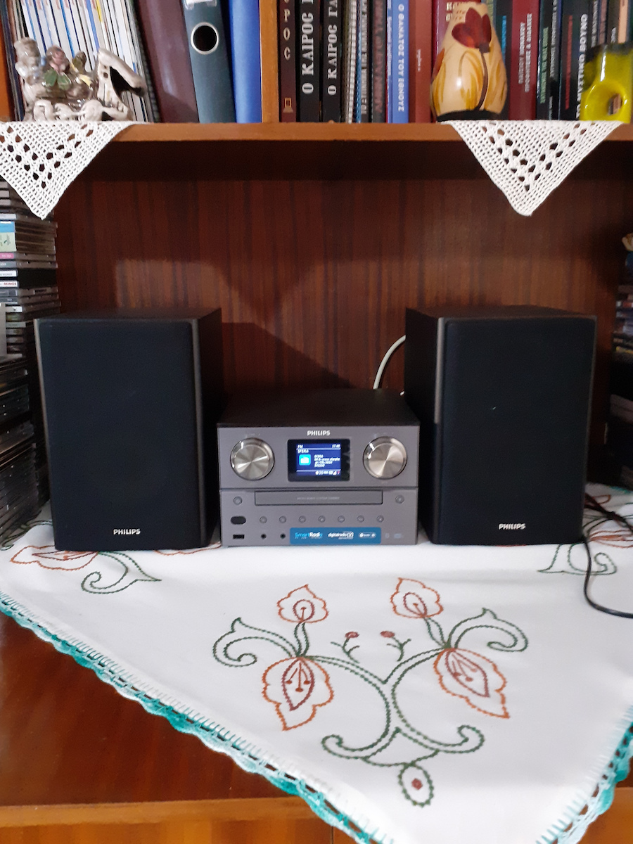 Philips Soundsystem 2 TAM8905 TAM8905/10 100W mit CD Player, WiFi und Bluetooth Schwarz