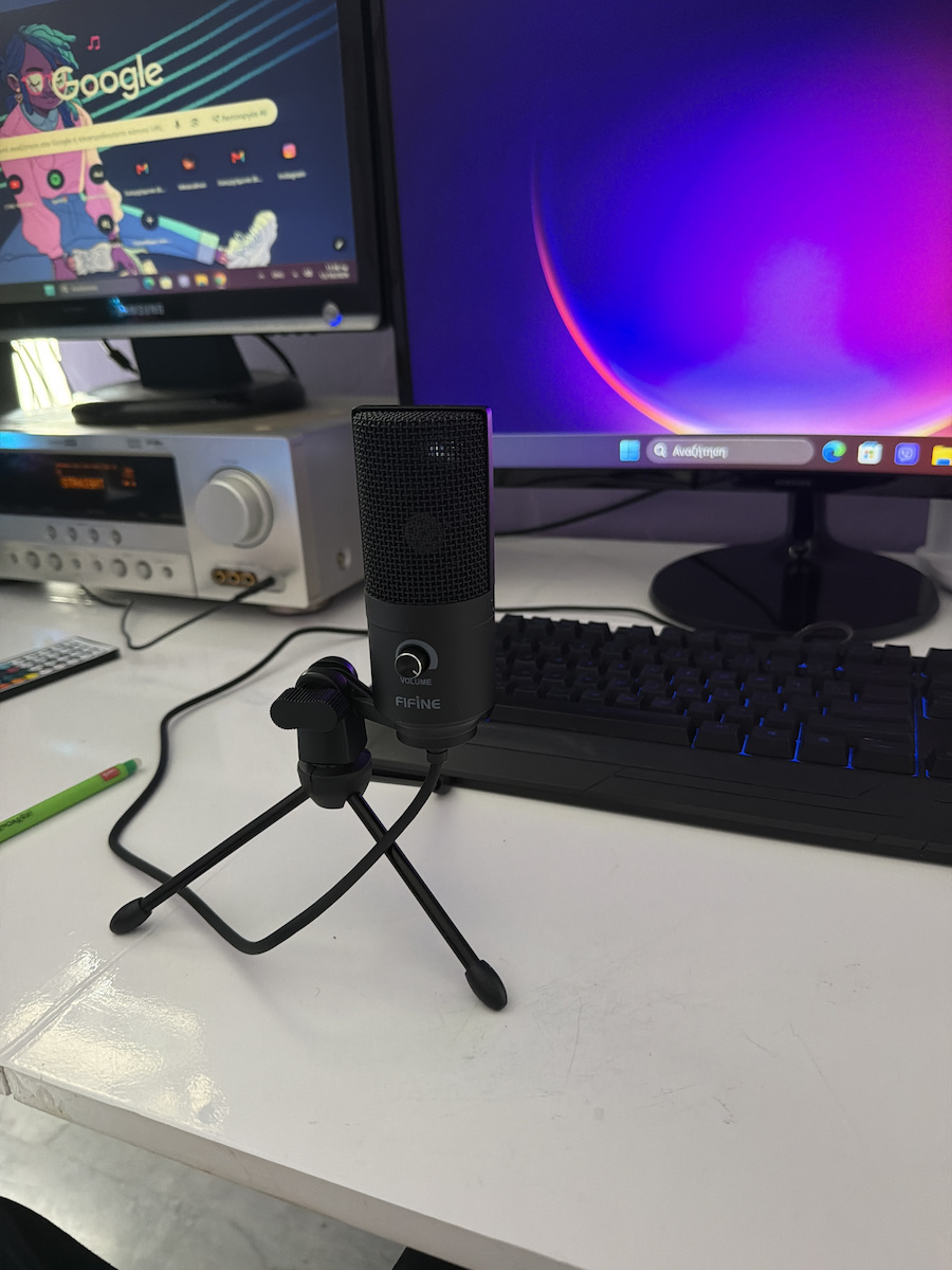 K669B Microfon Condensator USB de birou pentru Vocale