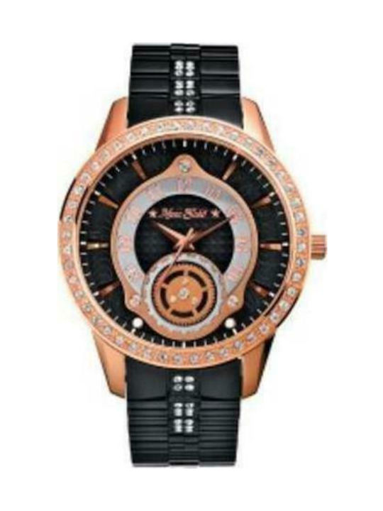 Marc Ecko Watch with Black Rubber Strap