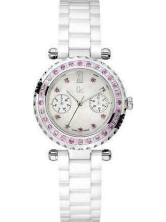 GC Watches Ρολόι Μπαταρίας με Καουτσούκ Λουράκι GC Watches Ρολόι Μπαταρίας με Καουτσούκ Λουράκι