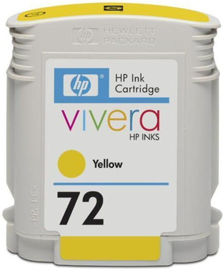 HP 72 Original InkJet Printer Ink Yellow (C9400A)