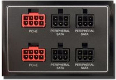 LC1000 Ver.2.3 1000W Schwarz Computer-Netzteil Semi-Modular 80 Plus Gold