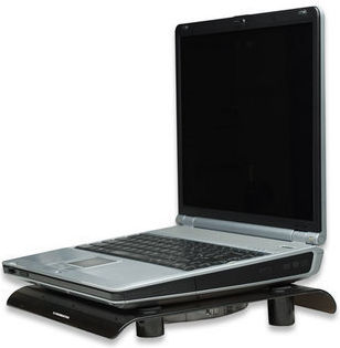 Manhattan Kühlung Pad für Laptop bis zu 15" mit 1 Ventilator (703406)