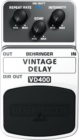 Behringer VD400 Pedals Effect Delay Electric Guitar, Electric Bass and Electroacoustic Instruments