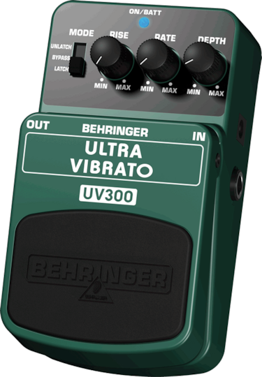 Behringer UV300 Pedale Wirkung Tremolo E-Gitarre