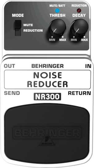 Behringer Πετάλι Noise Gate Ηλεκτροακουστικών Οργάνων, Ηλεκτρικής Κιθάρας και Ηλεκτρικού Μπάσου NR300