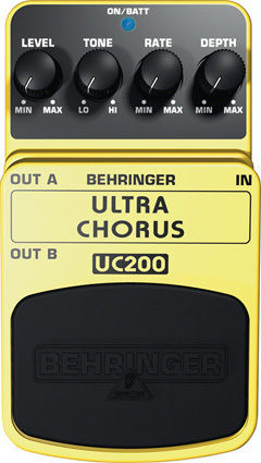 Behringer Πετάλι Chorus Ηλεκτρικής Κιθάρας και Ηλεκτρικού Μπάσου UC200