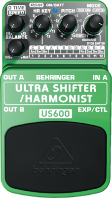 Behringer Πετάλι Pitch­shifter Ηλεκτρικής Κιθάρας US600