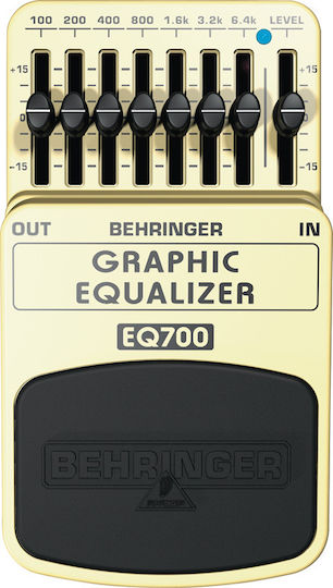 Behringer Πετάλι Equalizer Ηλεκτρικής Κιθάρας και Ηλεκτρικού Μπάσου EQ700