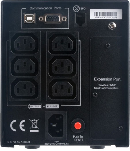CyberPower PR750ELCD UPS Line-Interactive 750VA 675W με 6 IEC Πρίζες