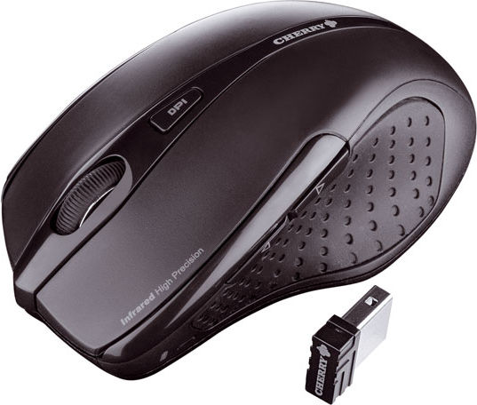 Cherry JW-T0100 Ασύρματο Mini Ποντίκι Μαύρο