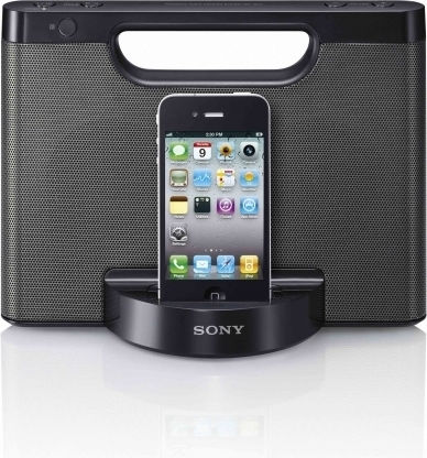Sony RDP-M5iP Boxă Bluetooth 4W cu Durată de Baterie până la 10 ore Negru