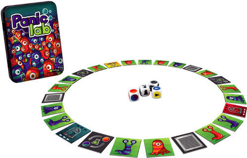 Brettspiel Panic Lab für 2 Spieler 8+ Jahre (EN) Gigamic