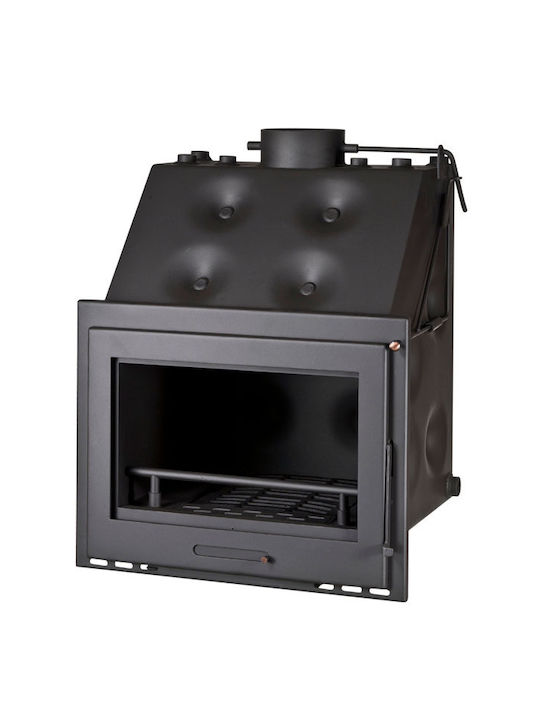 Metlor PC 20 Ενεργειακό Τζάκι Ξύλου Καλοριφέρ 27.3kW Ίσιο με Ανοιγόμενη Πόρτα Ανοιχτού Δοχείου
