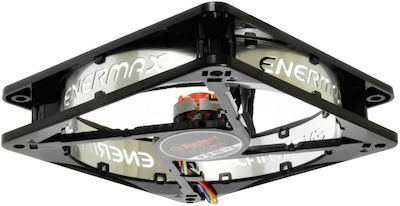 Enermax T.B. Silence Корпусен вентилатор 140мм с връзка 4-изводна ШИМ 1бр Черен