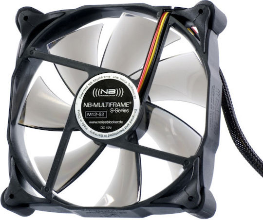 Noiseblocker Multiframe S-Series M12-S2 120mm 3-Pin Case Fan