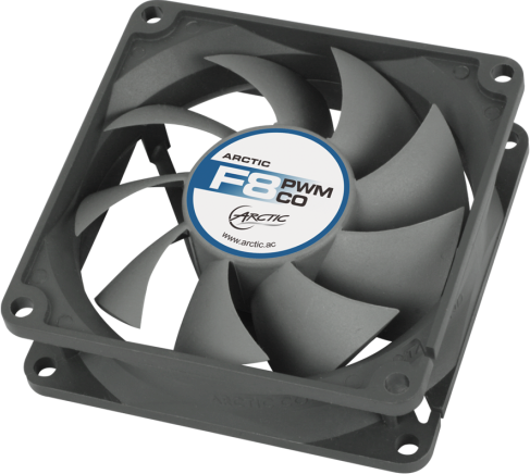 Arctic F8 PWM 80mm 4-Pin Case Fan Gray