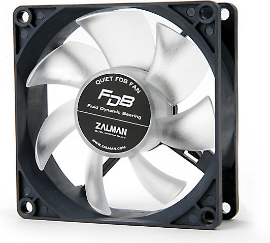 Zalman ZM-F1 FDB(SF) Ventilator Pentru Carcasă 80mm (2000rpm) Fără LED-uri Și Conexiune 3-Pin
