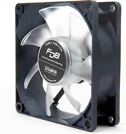 Zalman ZM-F1 FDB(SF) Ventilator Pentru Carcasă 80mm (2000rpm) Fără LED-uri Și Conexiune 3-Pin