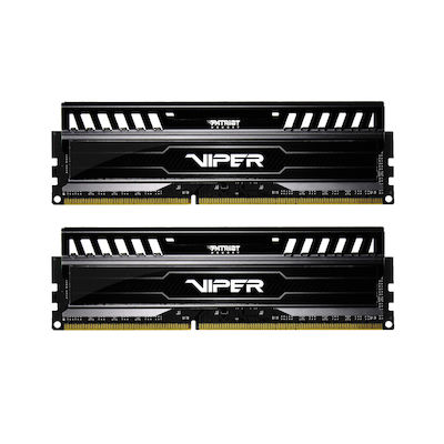 Patriot Viper 3 16GB DDR3 RAM mit 2 Modulen (2x8GB) und Geschwindigkeit 1600 für Schreibtisch