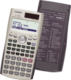 Casio Scientific Calculator 12 Display Digits in Gray Color